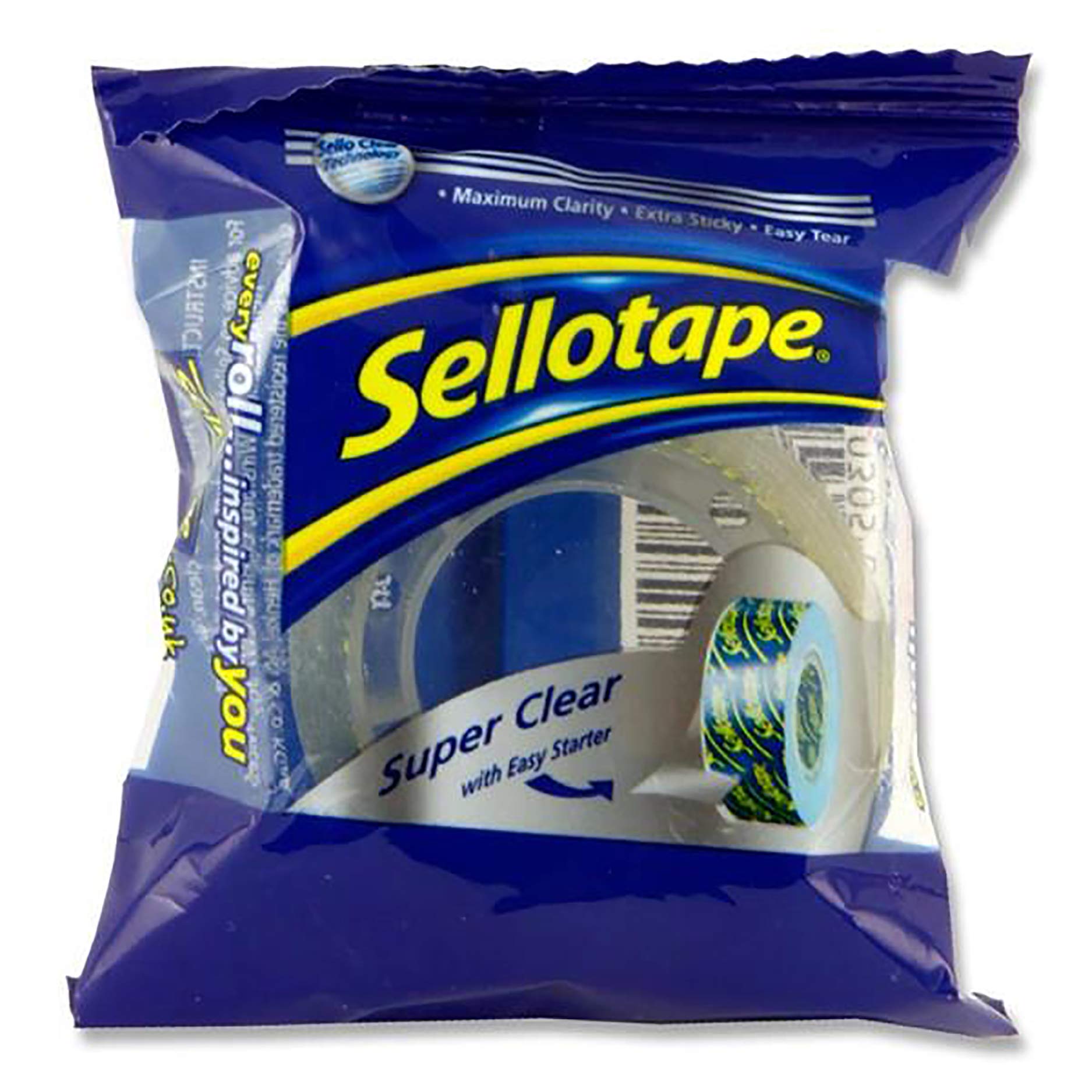 Sellotape Superclear Tape 18mm x 10m
