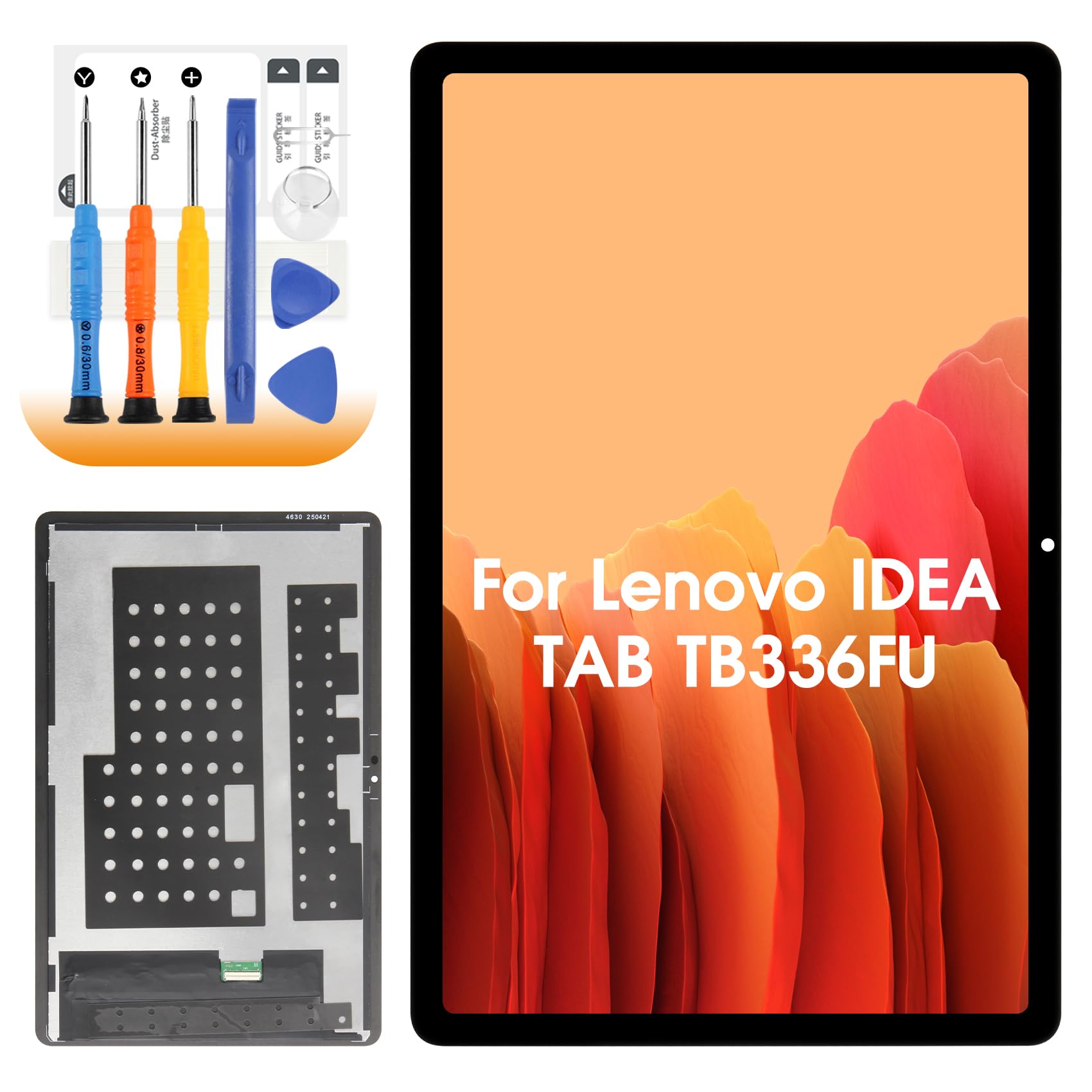 Pantalla LCD para Lenovo Idea Tab TB336FU TB336ZU - Pantalla de repuesto