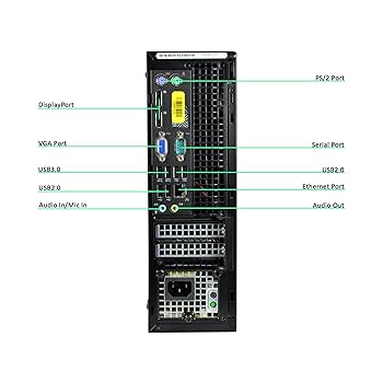 Amazon.com: Dell OptiPlex 7020-SFF, Core i5-4590 3.3GHz