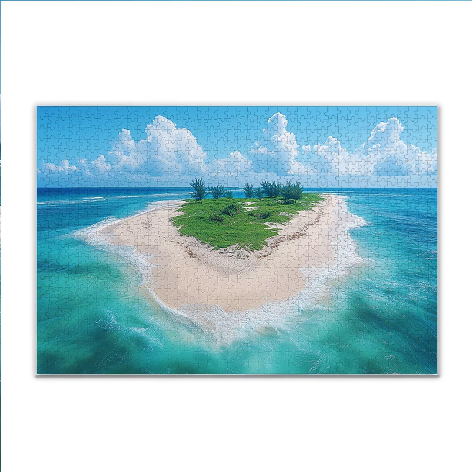 Puzzle 4000 Piezas Adultos Puzzle Primavera Océano Rompecabezas Adultos XXL 140 x 87cm, Impossible Rompecabezas, Jigsaw Arte Juego Educa Familiar Aliviar El Estrés, Regalos para Hombres y Mujeres V-0