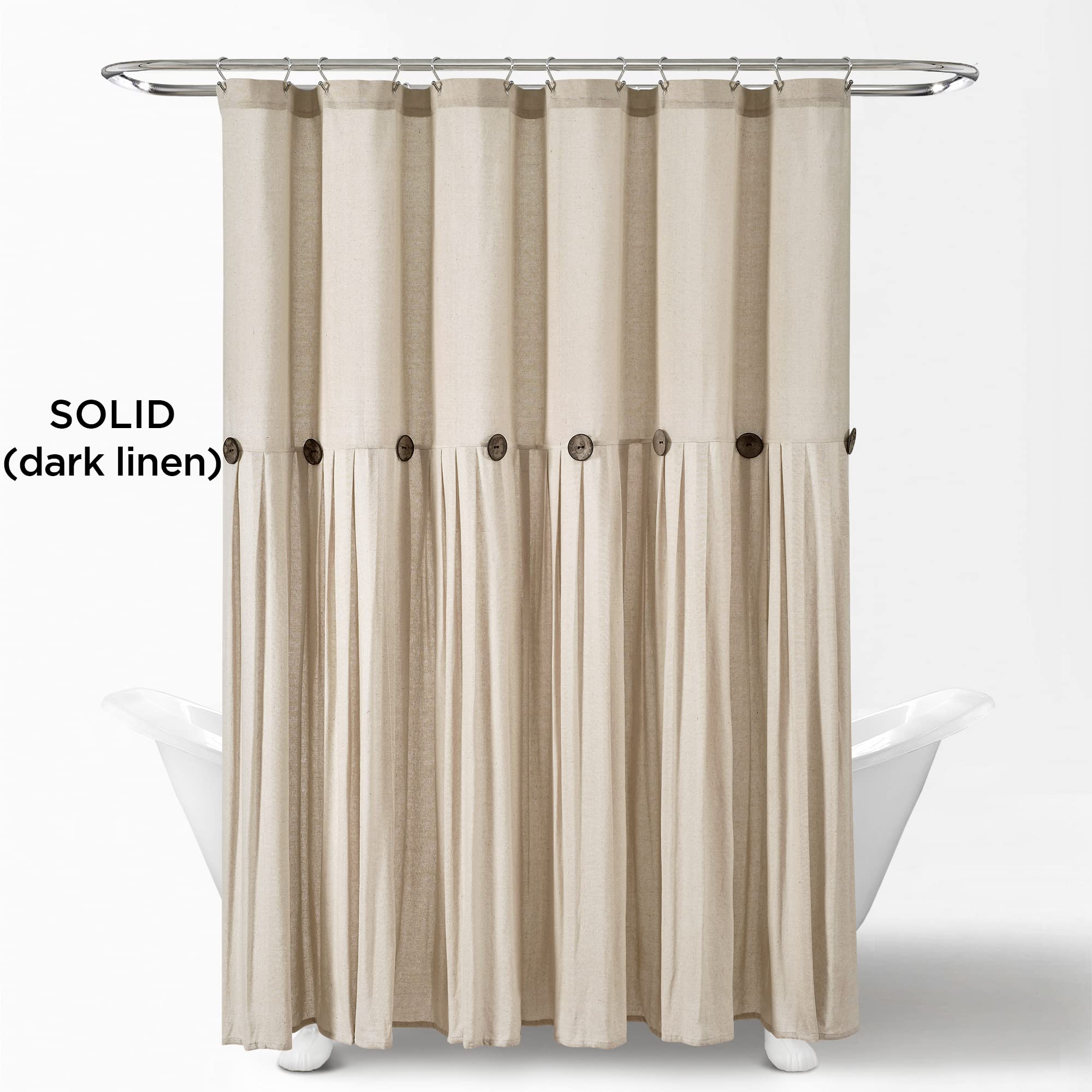 Lush Decor Riley - Tenda Da Doccia, 182,9 X 182,9 Cm, Colore