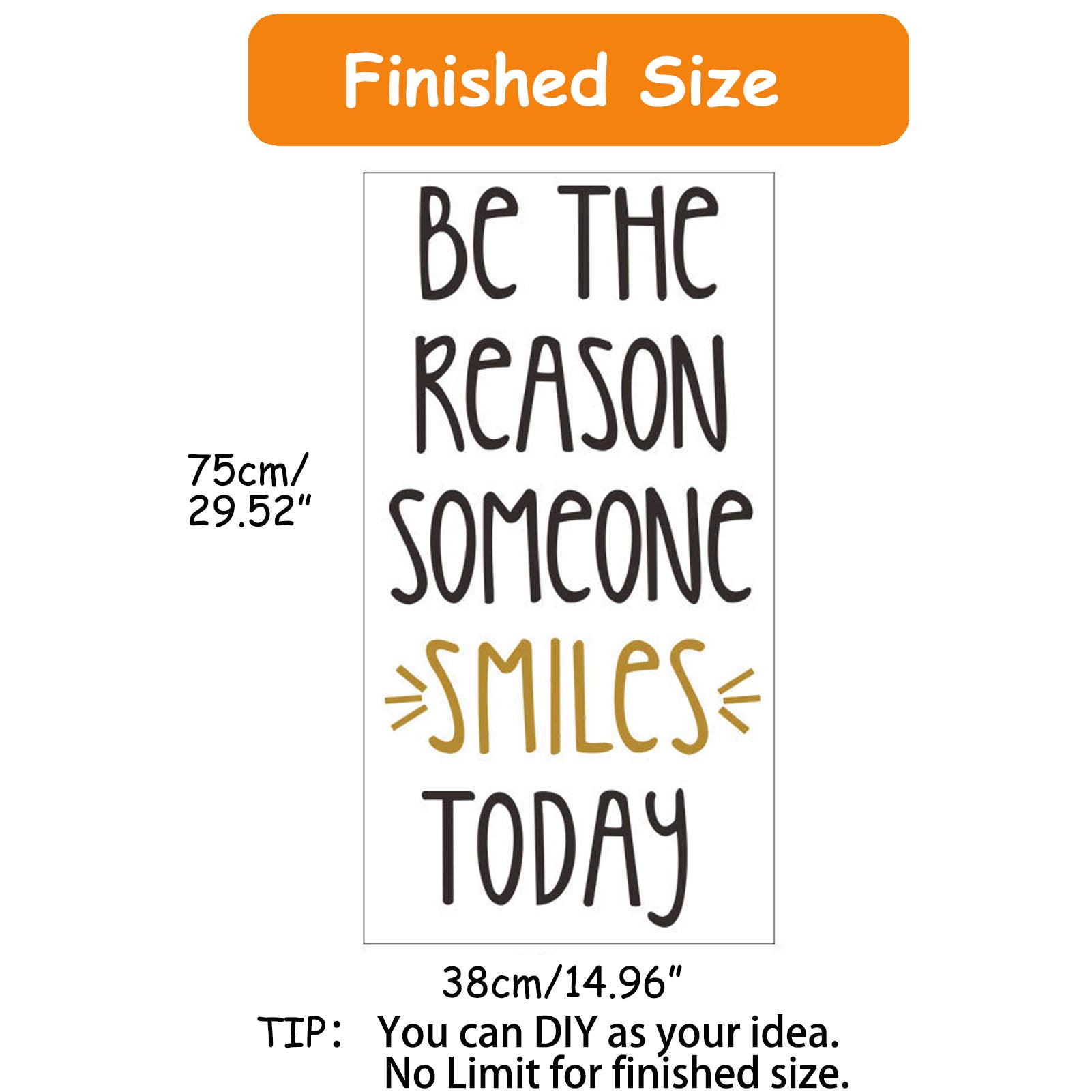 "Smart Strong Fearless" Inspirational Wall Decals For Girls Room - Waterproof Vinyl Stickers - View #7