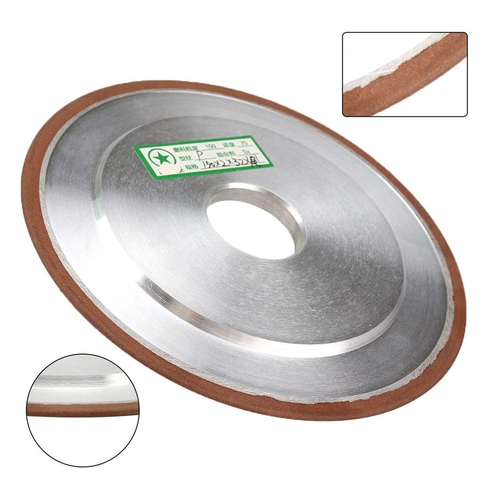 150 mm Schleifscheibe 6 Zoll R1,5 R2 R3 R4 R5 | 6-Zoll-Schleifscheibe for die Endbearbeitung von Fräserkanten(R2)