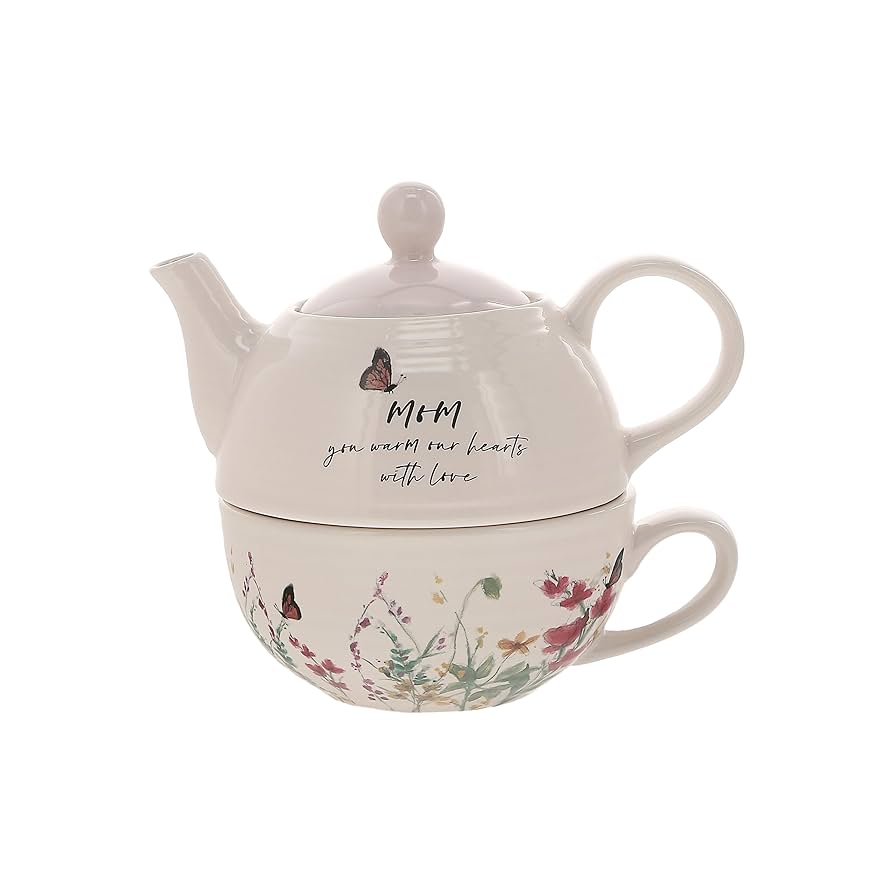 Amazon.com | Mom Tea for One (14.5 oz Teapot & 10 oz Cup