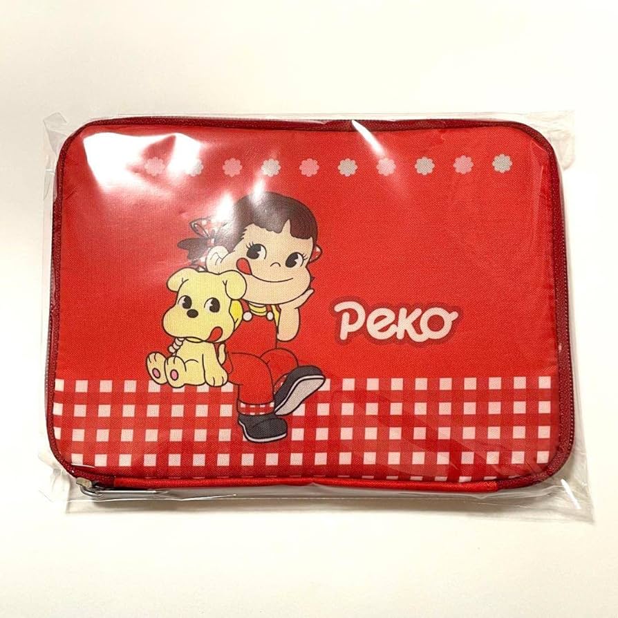 Amazon.co.jp: 郵便局 限定グッズ ペコちゃん マルチケース 収納