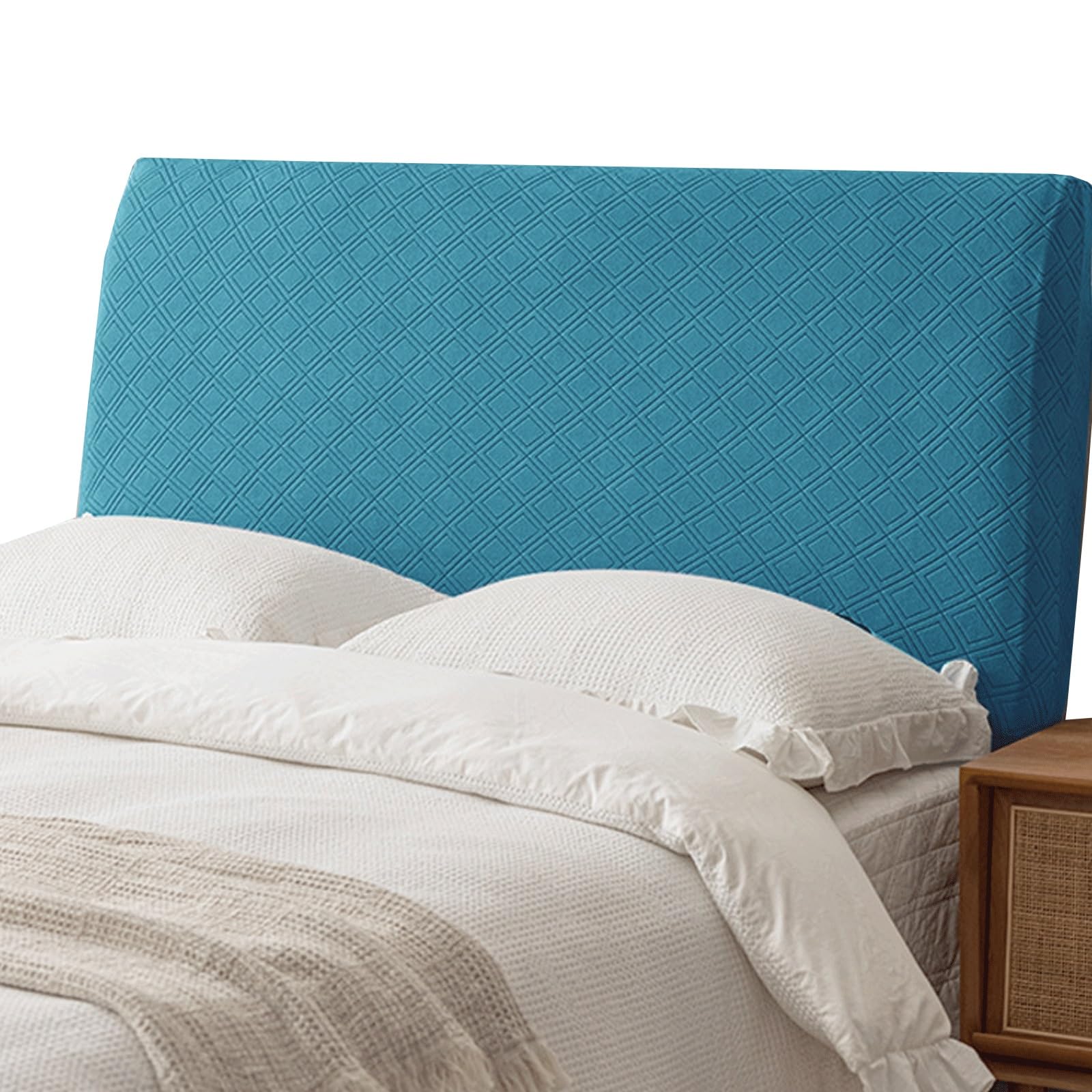 uyeoco Funda de cabecero Cubierta de cabecera de Cama Fundas para cabecera Protectora 135/150/160/180cm Funda Protectora para cabeceros de Cama (Color : 15#, Size : 120cm)