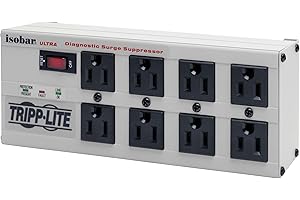 Tripp Lite Power Strips: ISOBAR8ULTRA Isobar 8 Outlet, Right-Angle Plug