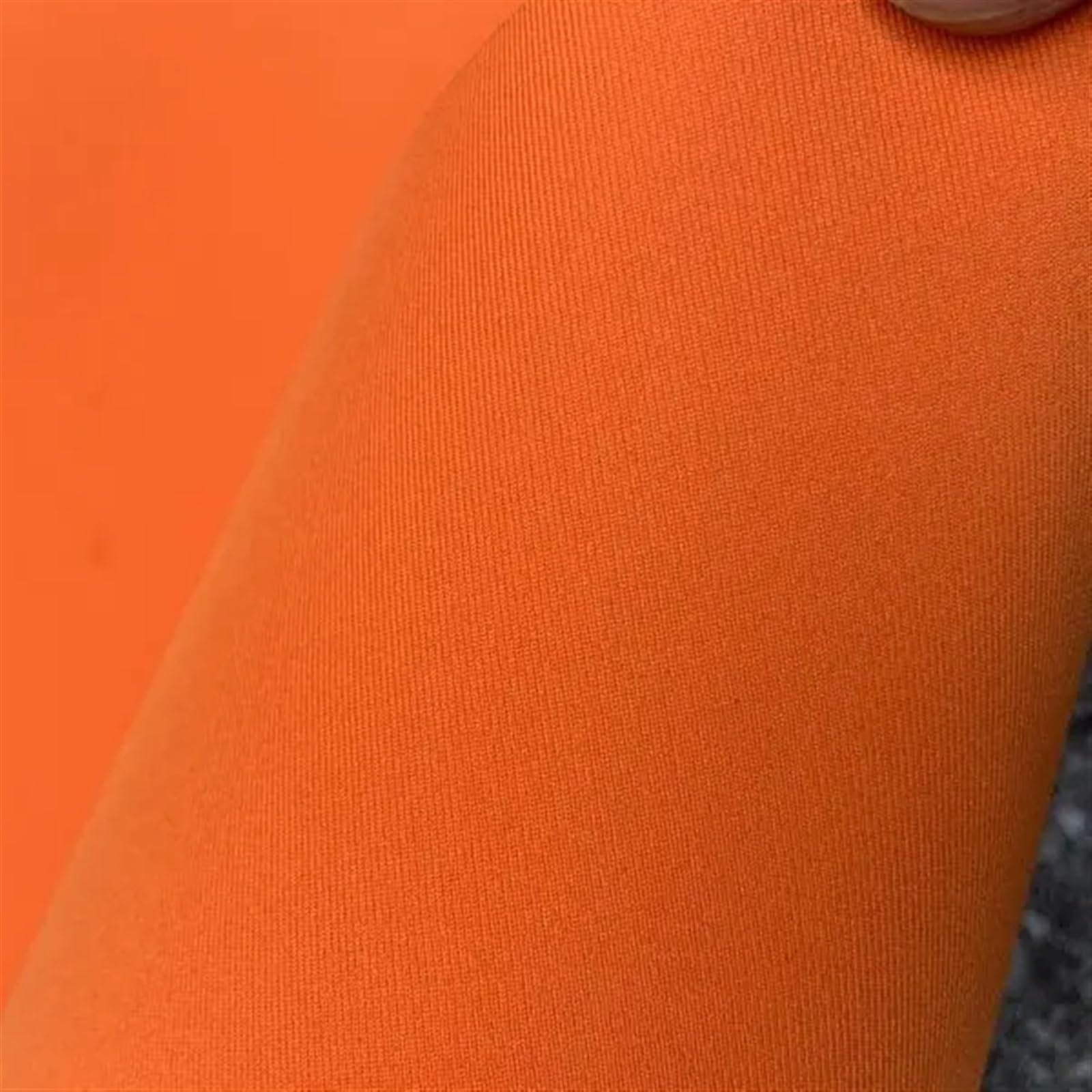 Wunilatev Neoprene Fabric, Multicolor Neoprene Fabric 2.5mm Thickness 45cm x 137cm (0.5 yard) For Wetsuit(Orange)