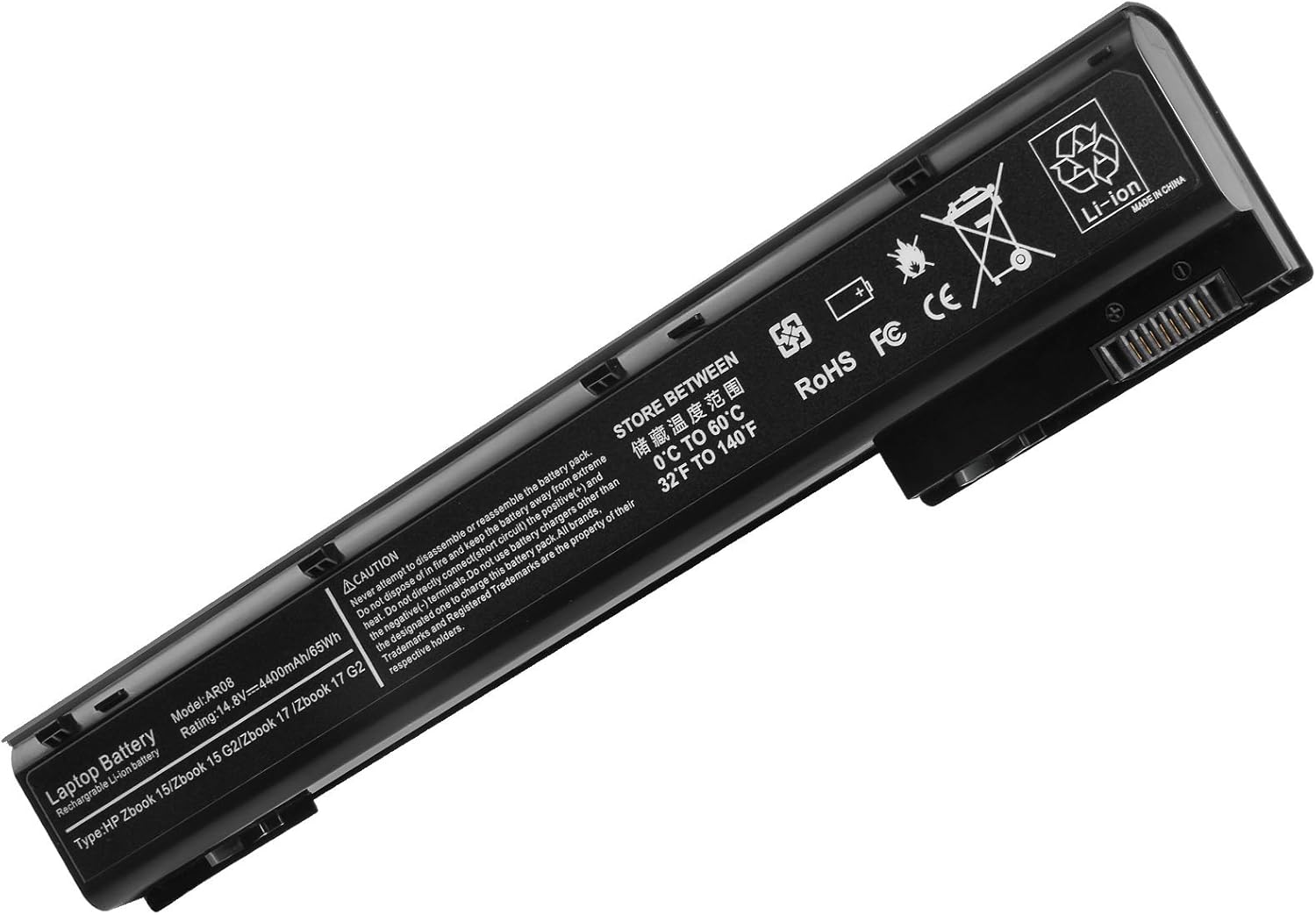 batteria per laptop per padiglione hp 15 ac130ds