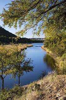 Posterazzi PDDUS44LDI2602 Brazos River Below Possum Kingdom Lake from Highway 16 Photo Print, 18 x 24, Multi