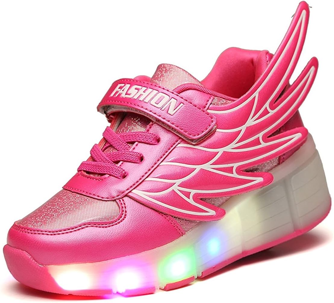 V2G1K2HJ.d LED Lighting Up Shoes with Wheels Roller Skate