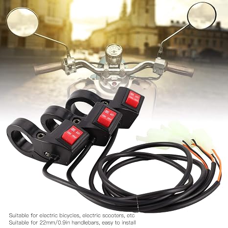 Scooter Switch, and Handlebar Gear Switch for Electric Scooters for Electric