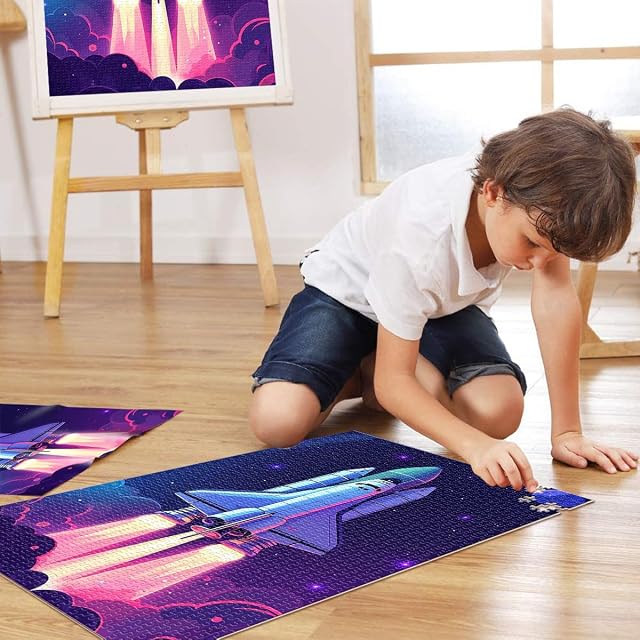Foto 4 de 6 de Puzzles de 1000 Piezas para Adolescentes Comienza la búsqueda cósmica Juego de ingenio Actividades Divertidas…