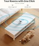 ieGeek 2K Indoor Security Camera, 5G/2.4G WiFi Pet Cameras for Home Security, 360° Dog Cam w/Auto Tracking, Smart Motion Detection, Phone App, Baby Monitor, 3MP Night Vision, Works with Alexa