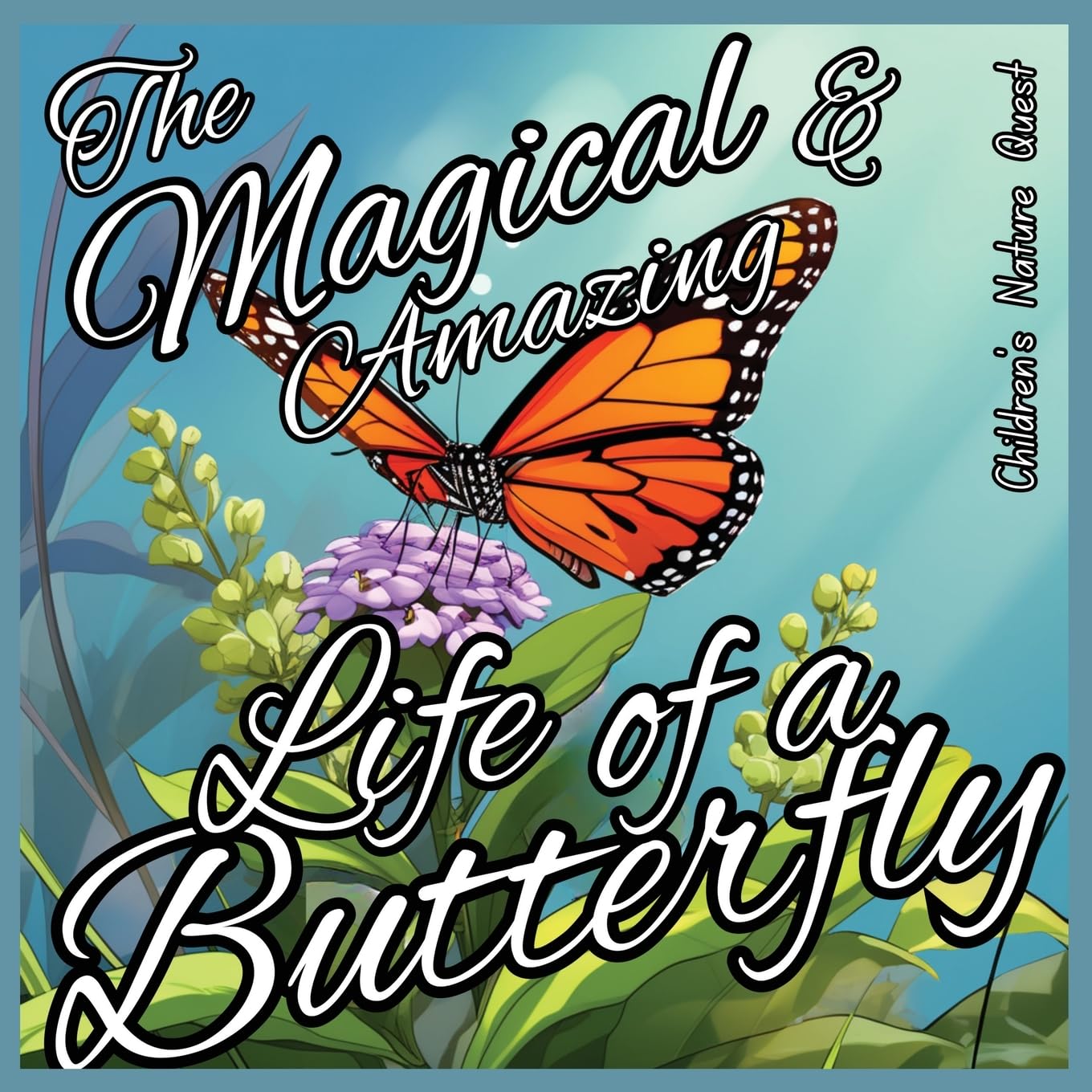 The Magical and Amazing Life of a Butterfly: Incredible Life Cycle of Butterflies illustrated in children's picture books of Nature (Children's Nature Quest)