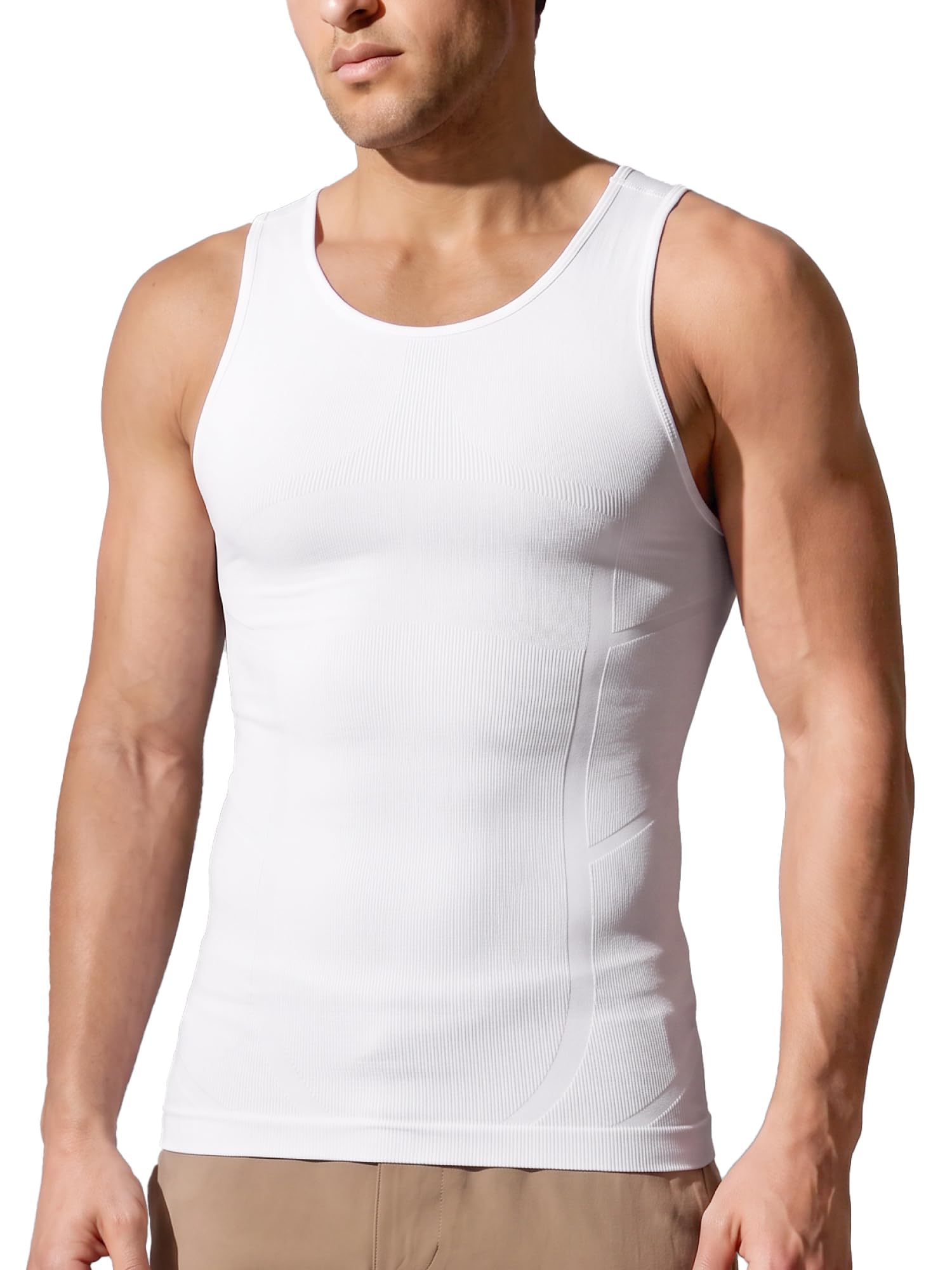 XYXX Sculpt Shapewear Snug Fit Vest for Men-picture-38