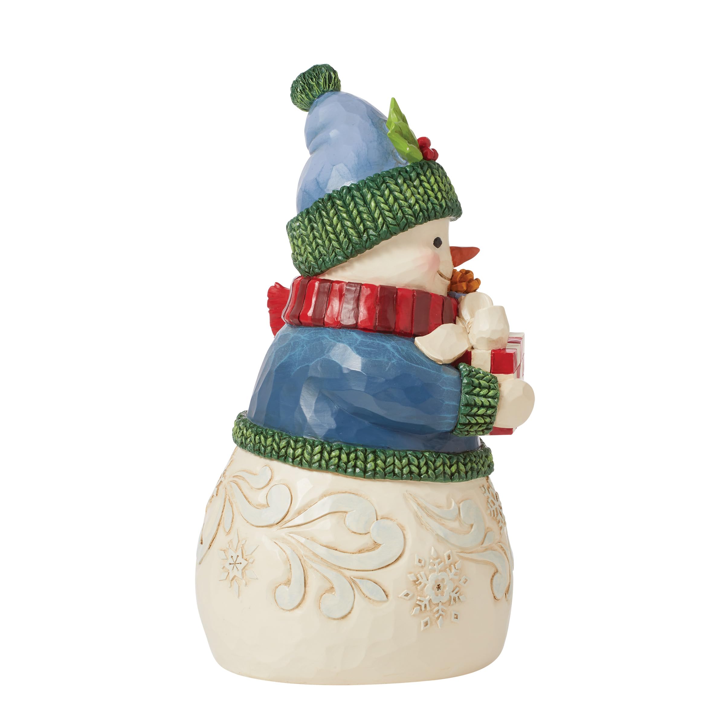 Heartwood Creek by Jim Shore Schneemann mit Geschenken Figur