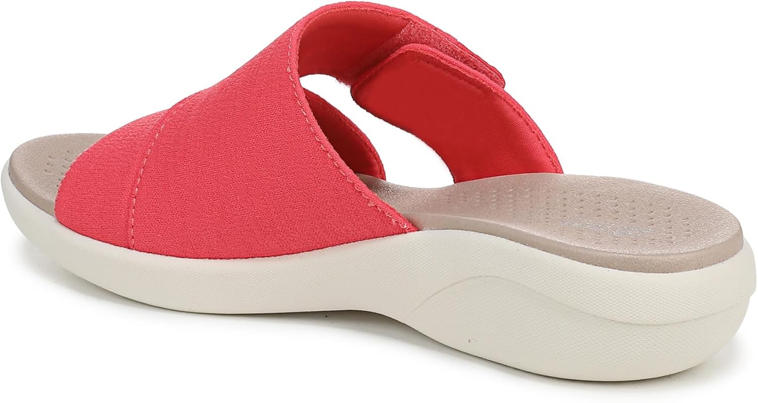 LifeStride Women's Carefree Machine Washable Comfort Wedge Sandal