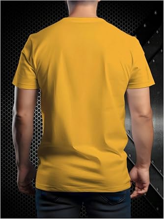 SweatyRocks Men's Brasil Soccer Jersey Shirts Short Sleeve Letter Graphic T Shirts