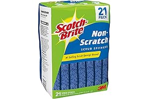 21 Pack Non-Scratch Bluesponges