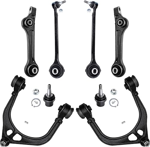 Miniatura 61 de Detroit Axle - Kit de suspensión delantera de 8 piezas para Toyota Sienna 2004-2010, brazos de control inferiores con rótulas interiores exteriores