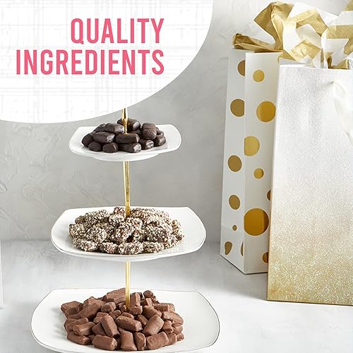 Miniatura 8 de Dark Chocolate ROCA Bocadillos de chocolate con almendras californianas chocolate negro 44 onzas paquete de 1