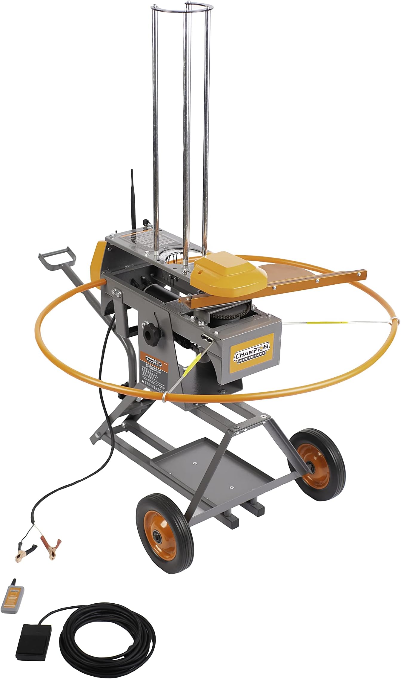 Range and Target FreedomBird Electronic Clay Pigeon Thrower, Automatic Feed Skeet Thrower