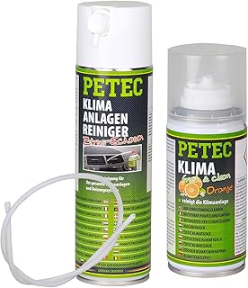 BandelOne enthält PETEC Klimaanlagenreiniger Schaum + Klima Fresh Spray Desinfektion Orange