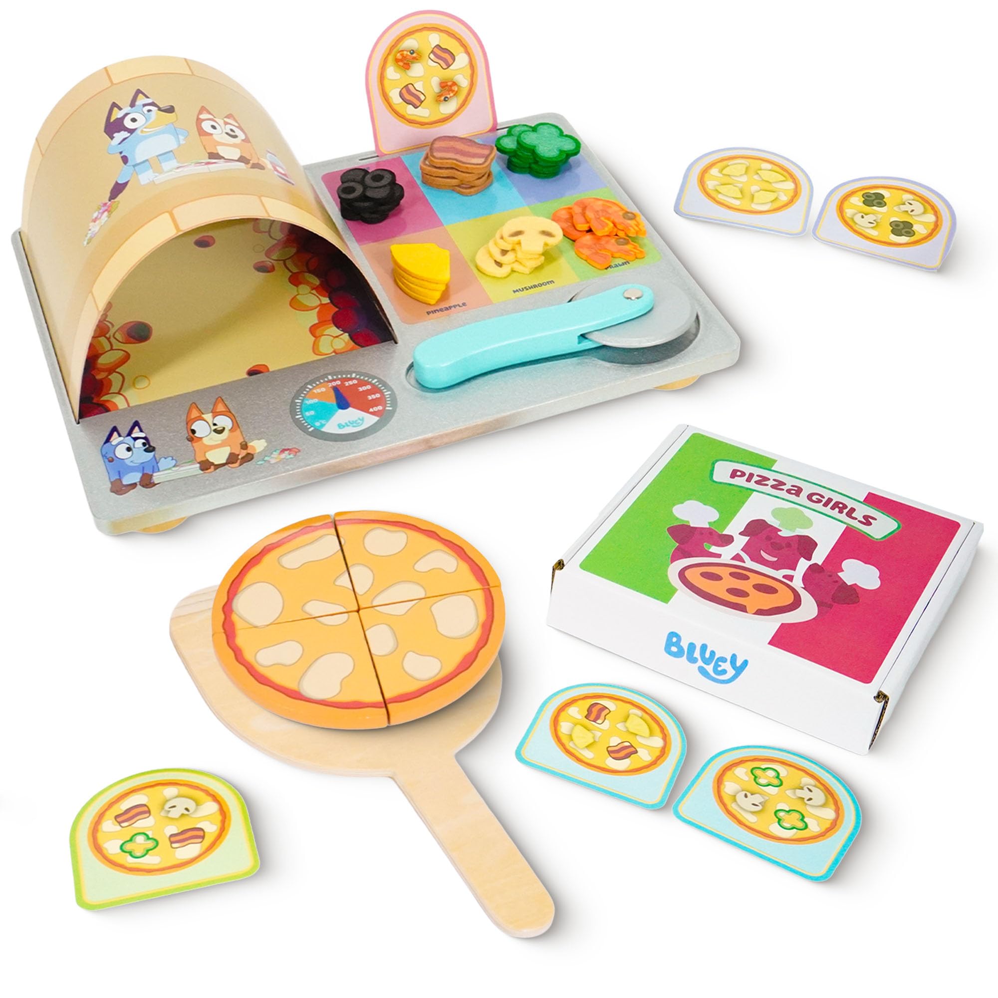 Bluey Pizza Girls Set