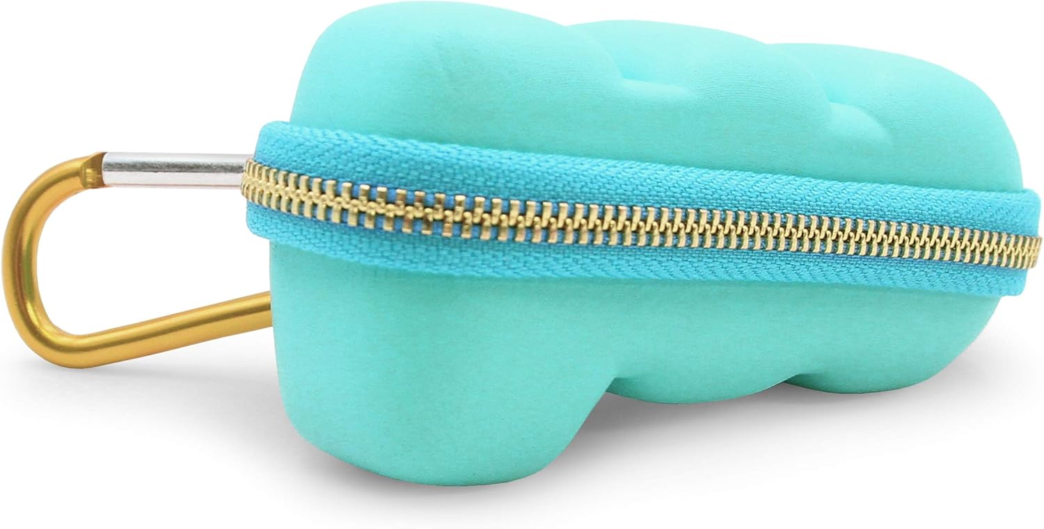 Casematix Turquoise Asthma Inhaler Travel Case, Does Not Include Inhaler Medicine : Health & Household