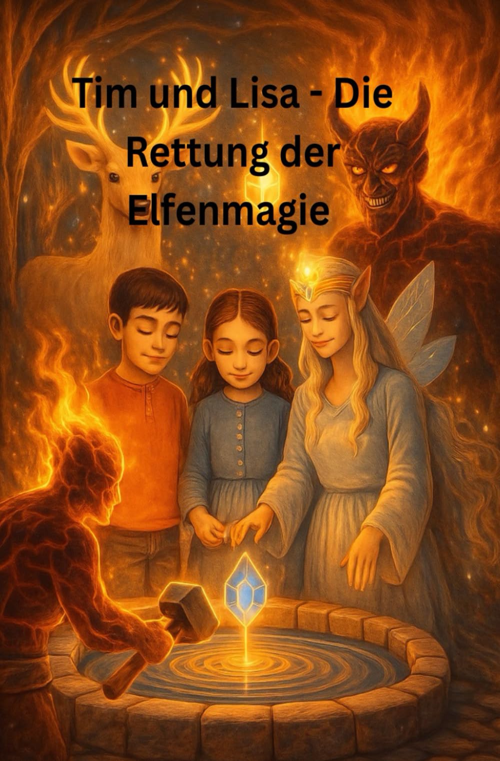 Tim und Lisa - Die Rettung der Elfenmagie: Tim und Lisa – Die Rettung der Elfenmagie | Magisches Kinderbuch ab 4 Jahren | Fantastisches Abenteuer mit ... Kinder (Tim und Lisa – Magische Geschichten)