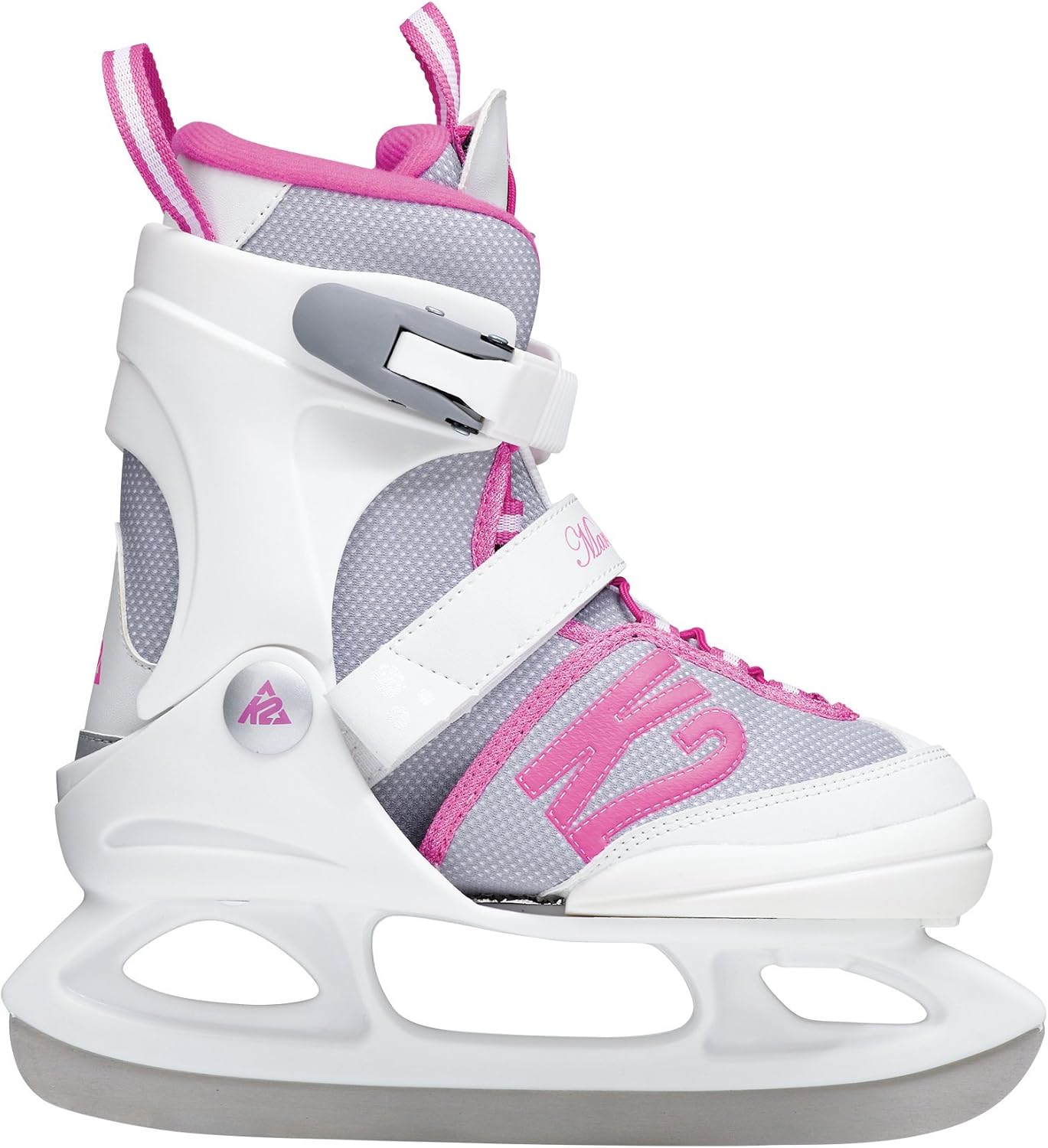 K2 Skate Girls Marlee Ice Skate, White, Size 48 Sports