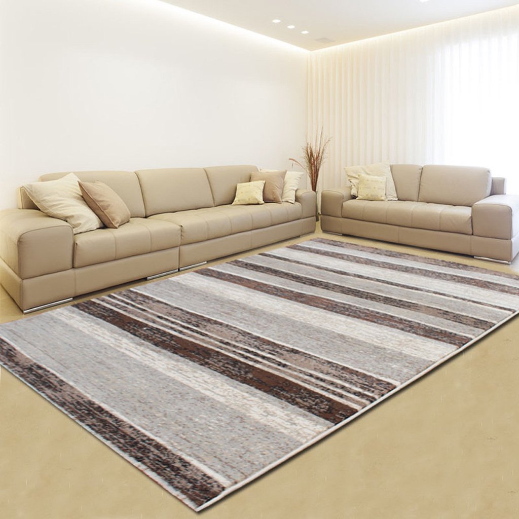 Tapis de salon 140x200 cm ultra doux et antidérapant pour le bureau
