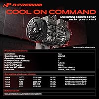 Vista 2 de A-Premium Compresor de aire acondicionado de CA con embrague compatible con Lexus GS300 3.0L 2006, GS350 3.5L 2007-2011, IS250 2.5L 2011-2013, IS350