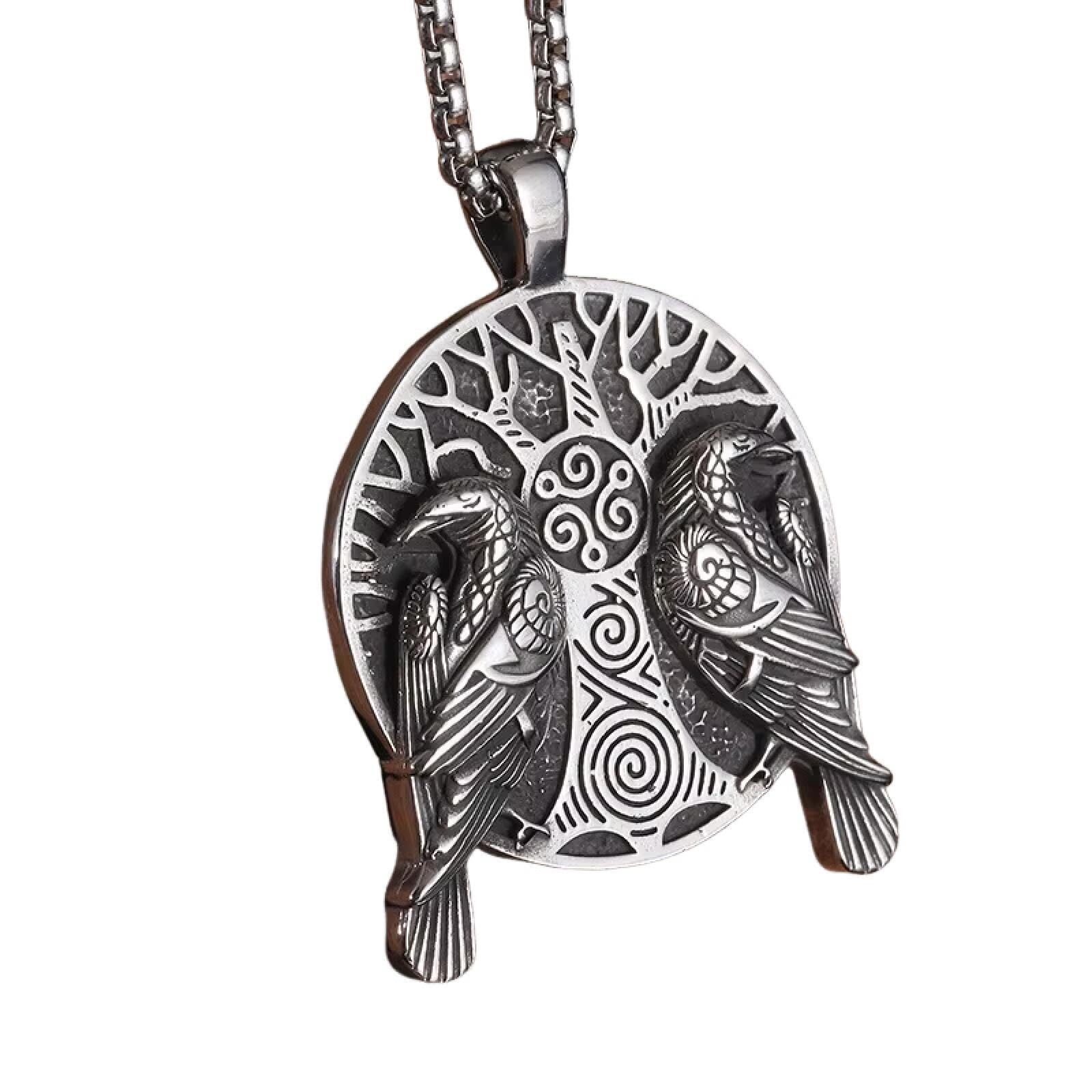 Collier pour hommes corbeaux pour remplacer les bijoux ternes - 6