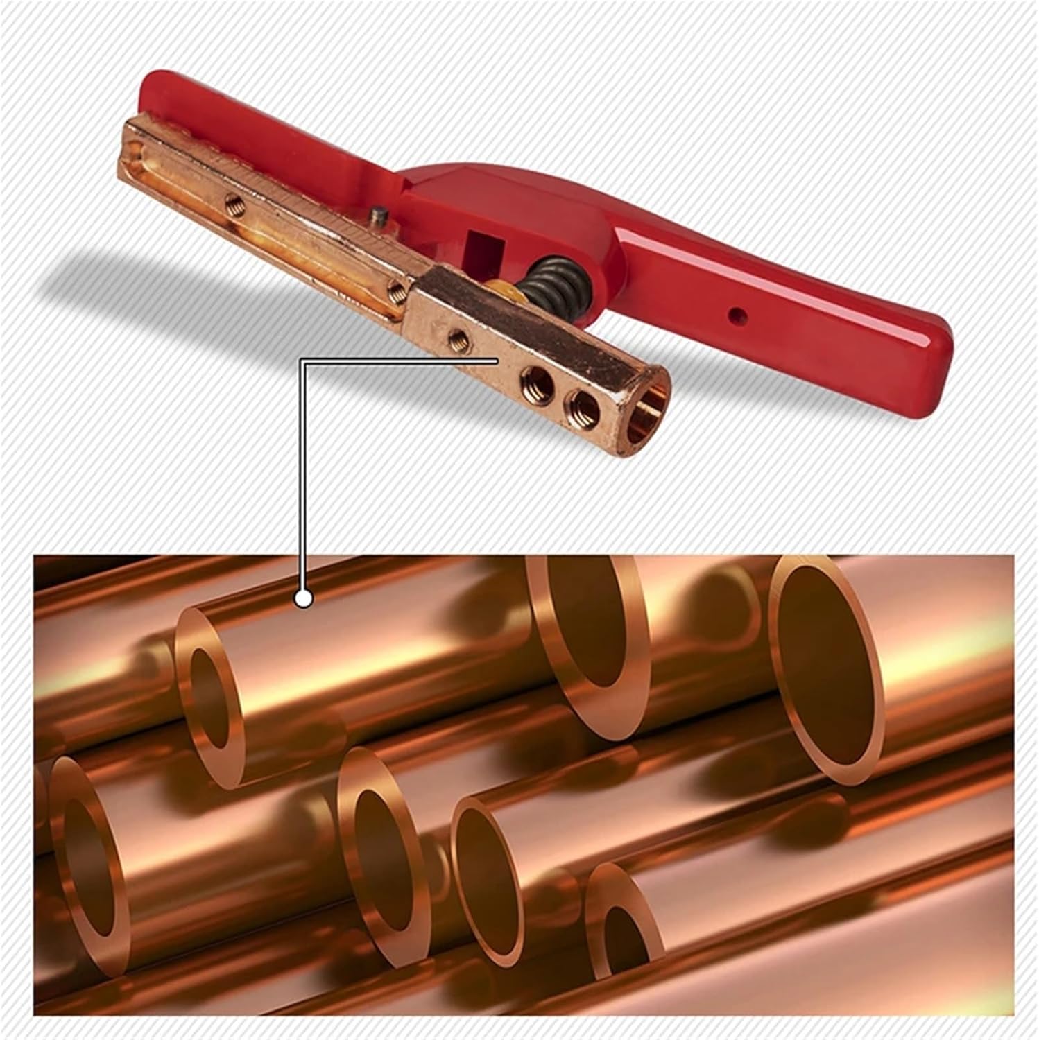 1pc 800AMP Welding Electrode Holder Clamp with Soft Ergonomic Handle, Heavy Duty Copper Electrode Holder for Arc MMA Welder