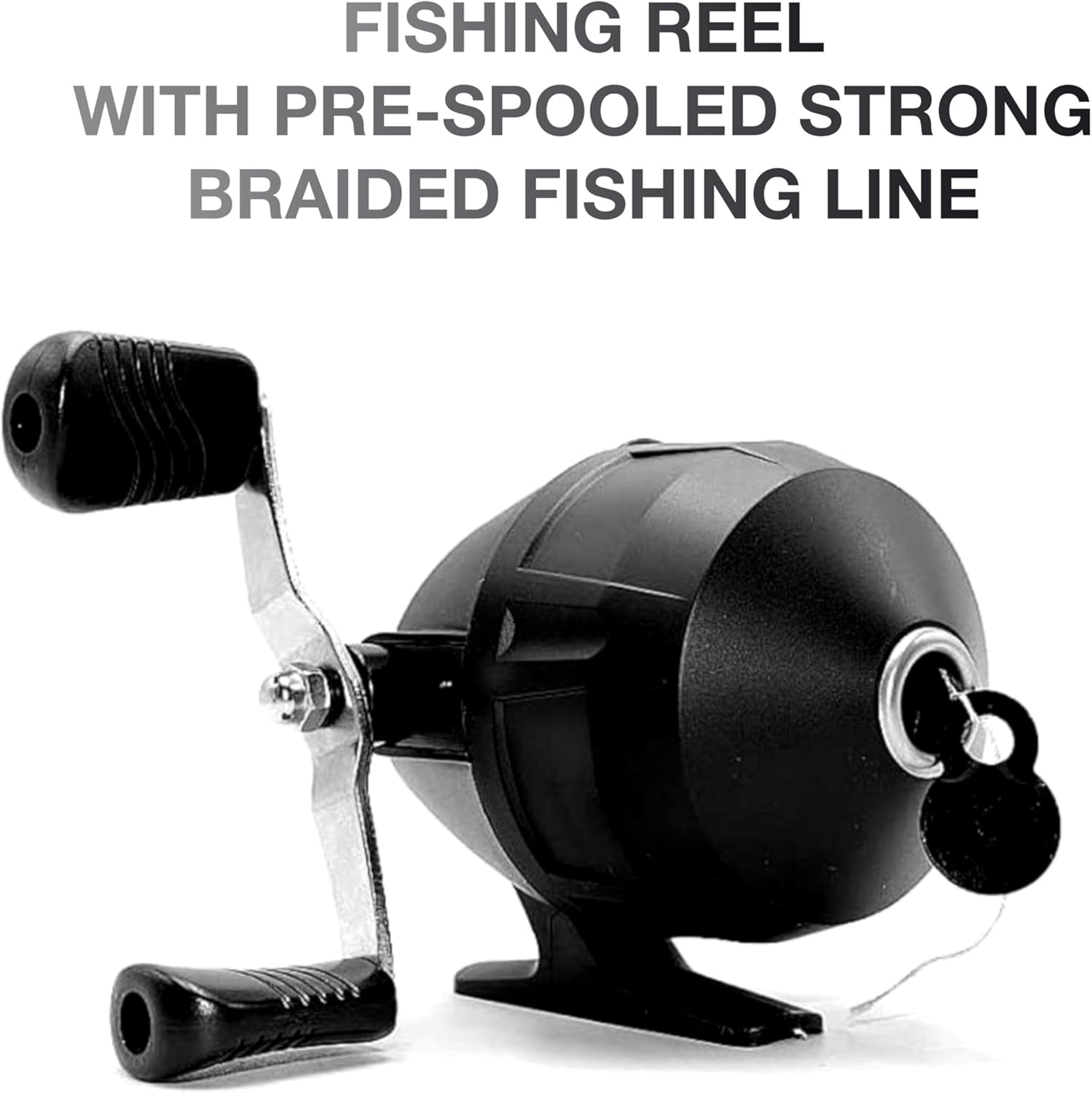 Bow Fishing Slingshot Combo Kit, Wrist Rocket Slingshot Kit, Bowfishing Slingshot with Fishing Reel and Line/Broadhead/Rubber Band/Left-Hand Guard/Adjustable Wrist Support
