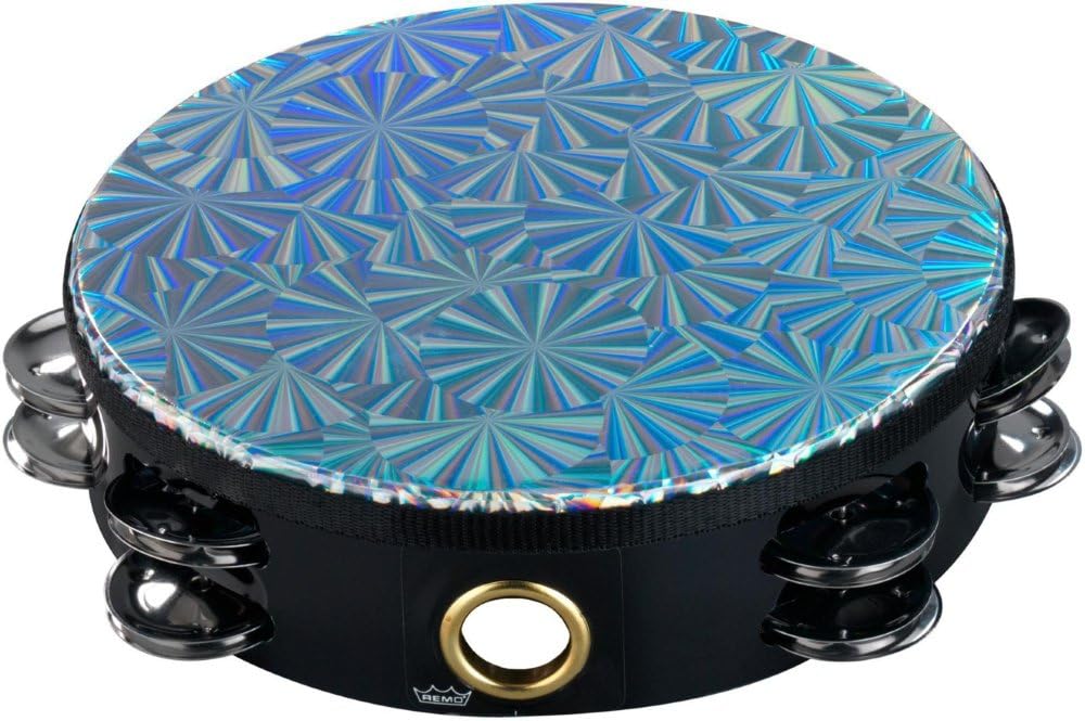 REMO Tambourin Pinwheel Prizmatic 8", 8 Pair Jingles TA-4208-43 (833478)