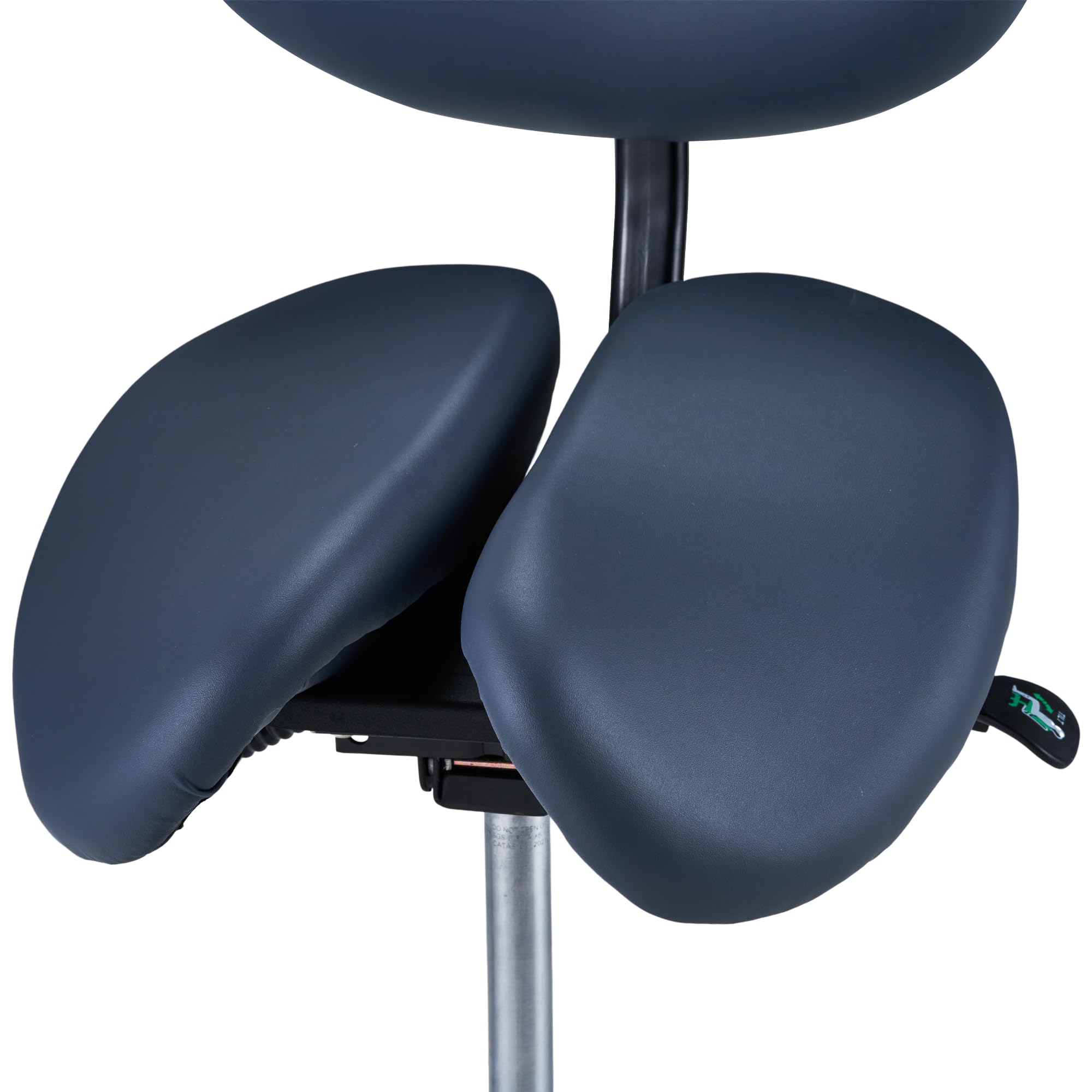 Master Massage Berkeley Sattelstuhl Split-Seat mit Kippoptionen Höhenverstellbar mit Rückenlehne Königsblau