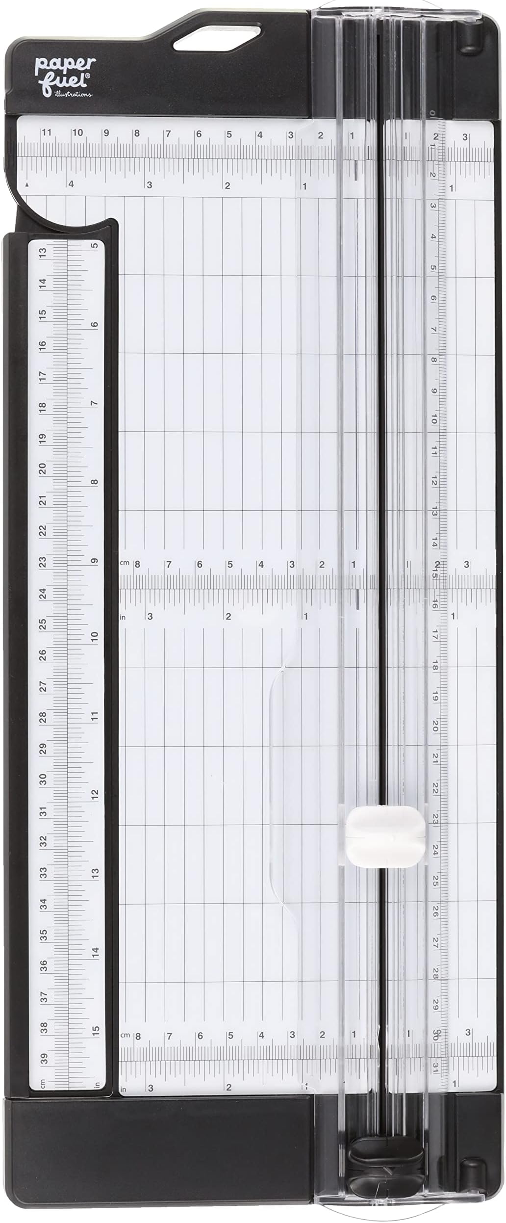 Paperfuel PF104001 Cutting & Scoring Board/Back Cover Plastic/metal clear 12 x 4.5 x 1.8