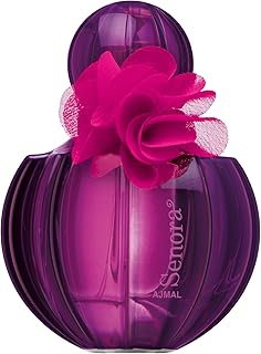 Ajmal Senora Eau De Parfum 2.5 Oz / 75 ML Perfume For Women | Elegant Floral-Woody Fragrance with Almond, Orange Blossom & Vanilla Long Lasting Spicy Aromatic Fragrance - Made in Dubai