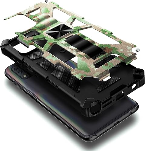 Miniatura 3 de NZND Funda para Wiko Ride 3 con protector de pantalla de vidrio templado (cobertura máxima), protección de cuerpo completo grado militar, soporte