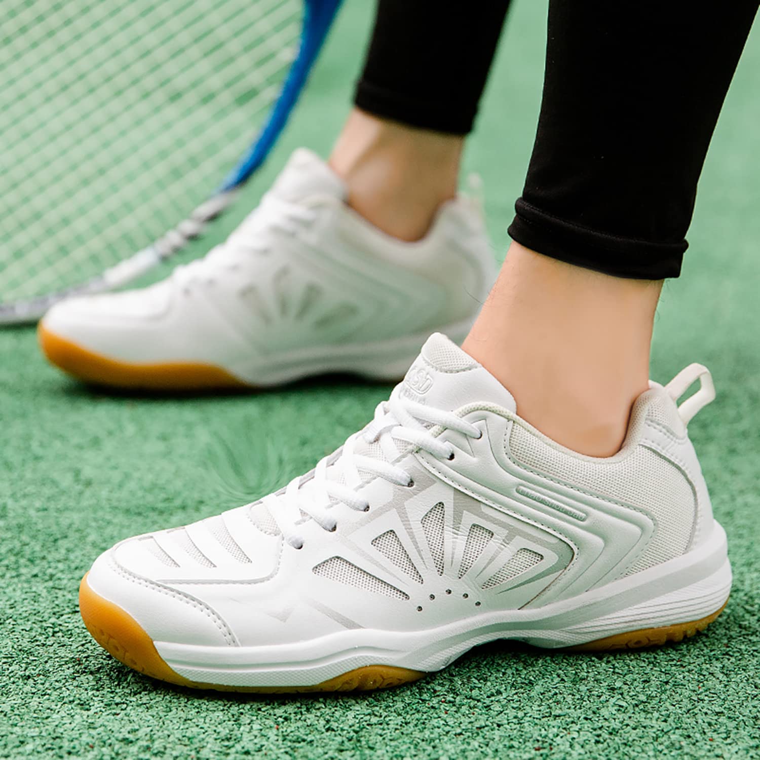 Zapatos de bádminton Transpirables Unisex para niños, niñas, Mujeres y Hombres