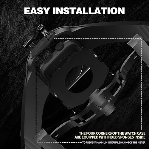 Miniatura 5 de Ultimate Apple Watch Series 987SE. Combo de correa y funda para 441.772 in el epítome de fuerza, elegancia y protección inigualable