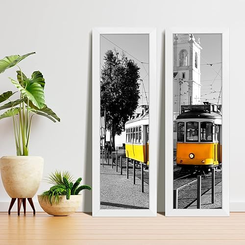 Vista 198 de LaVie Home - Portarretratos de 18 x 24 pulgadas, fotos de 16 x 20 pulgadas con paspartú, de 18 x 24 pulgadas sin paspartú, plexiglás pulido, Negro