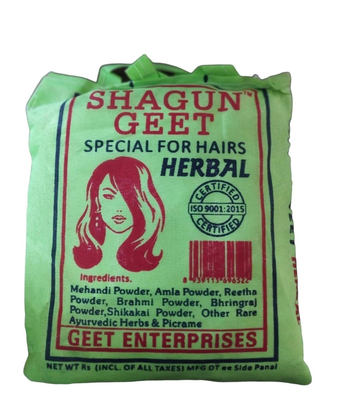 Shagungeet Herbal Mehndi 500g Each (Pack of 2) | Infused with Amla, Reetha, Shikakai & Rare Herbs | 100% Natural Hair Color & Nourishment | Rare Herbs for Healthy, Shiny Hair | Total :- 1 Kg Mehandi-image-18