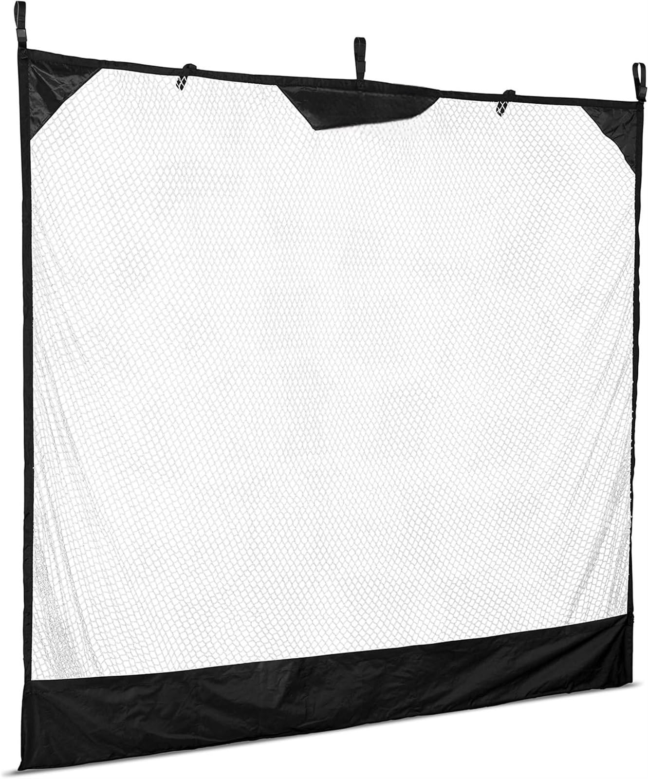 THE WHITE SHOP Baseball, Softball, and Golf Hanging Net for Hitting, Pitching and Driving Practice