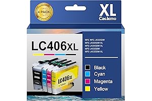 Brother LC406XL Ink Cartridges Triple Your Printing with High Yield