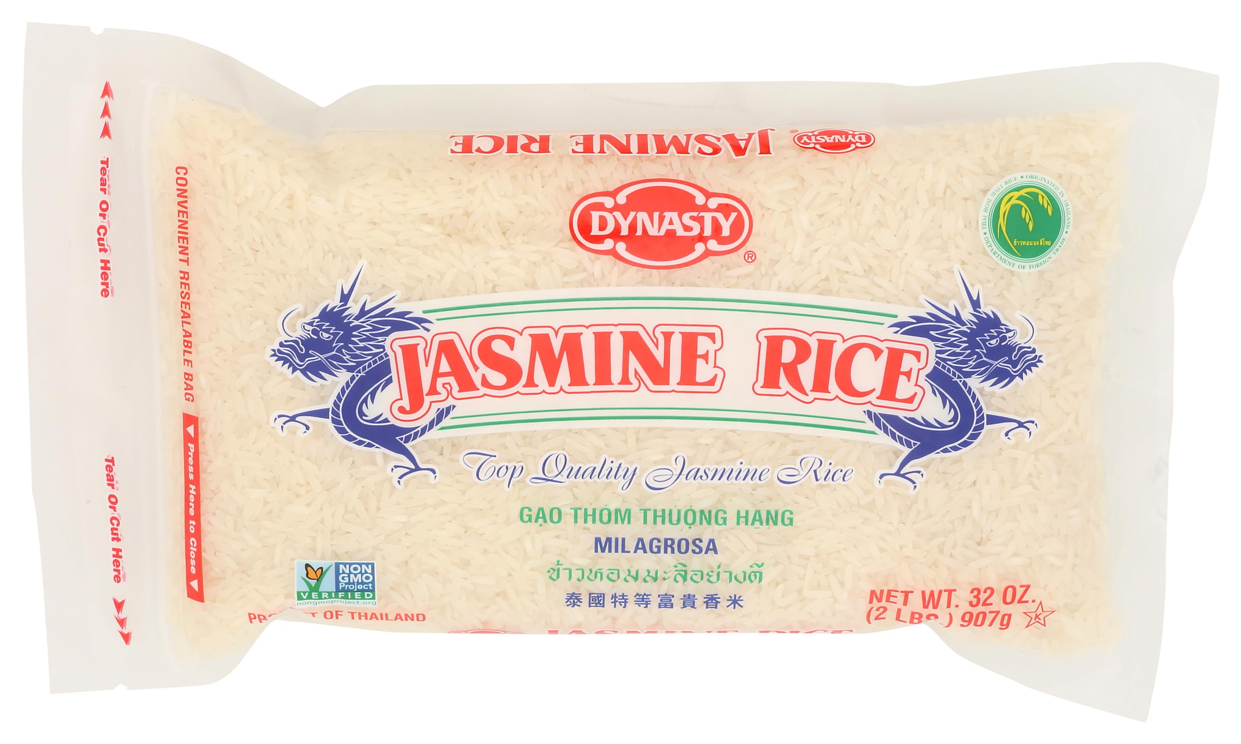 Dynasty Jasmine Rice, 32 oz