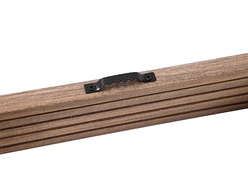 Miniatura 24 de Kit de huellas de manos familiares, marco de madera de recuerdo para manualidades, juego de regalo sin fin, pinturas no tóxicas, hojas transparentes